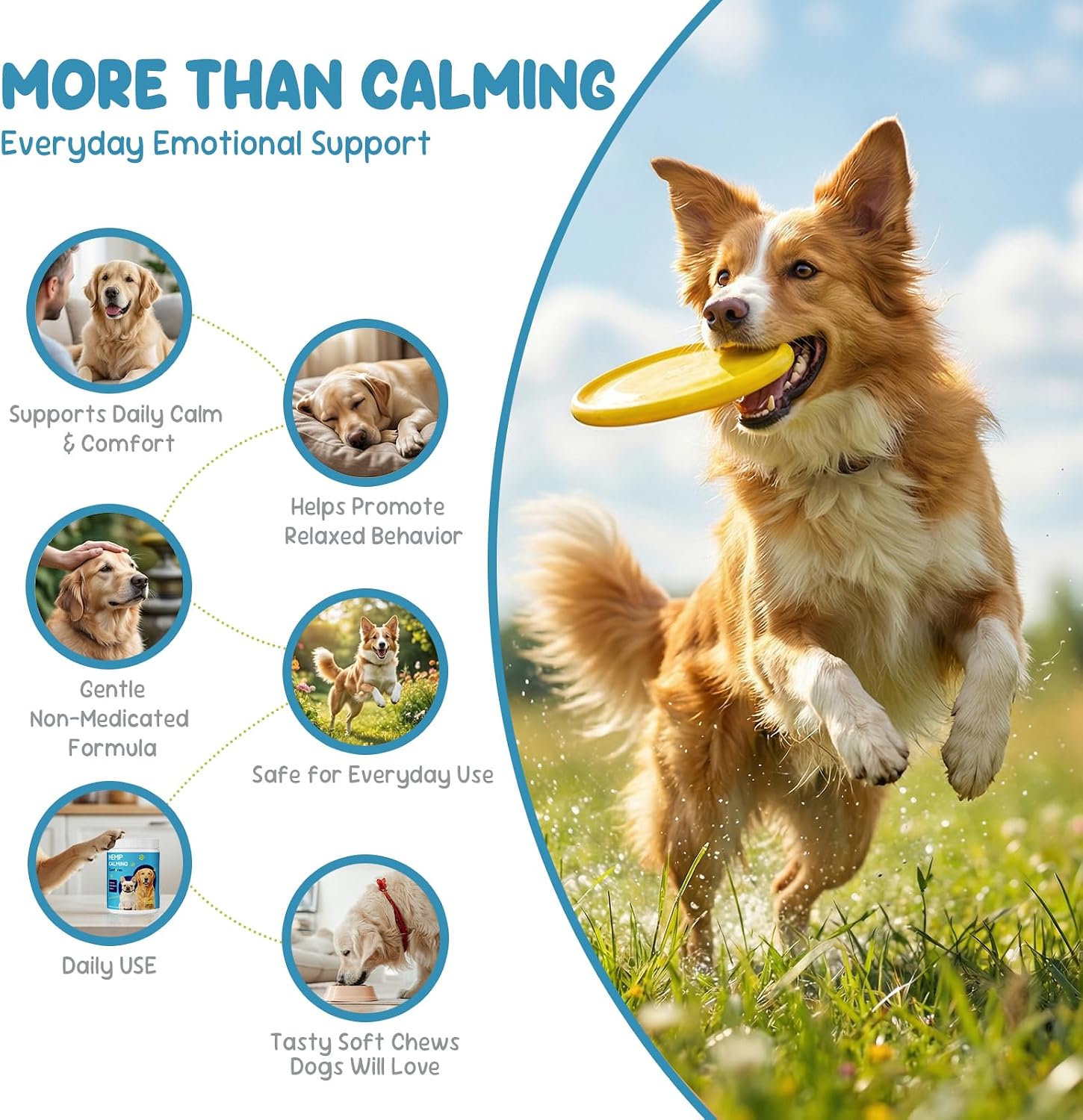 Detalle de Caniforza Calming Dog Chews 200 Count