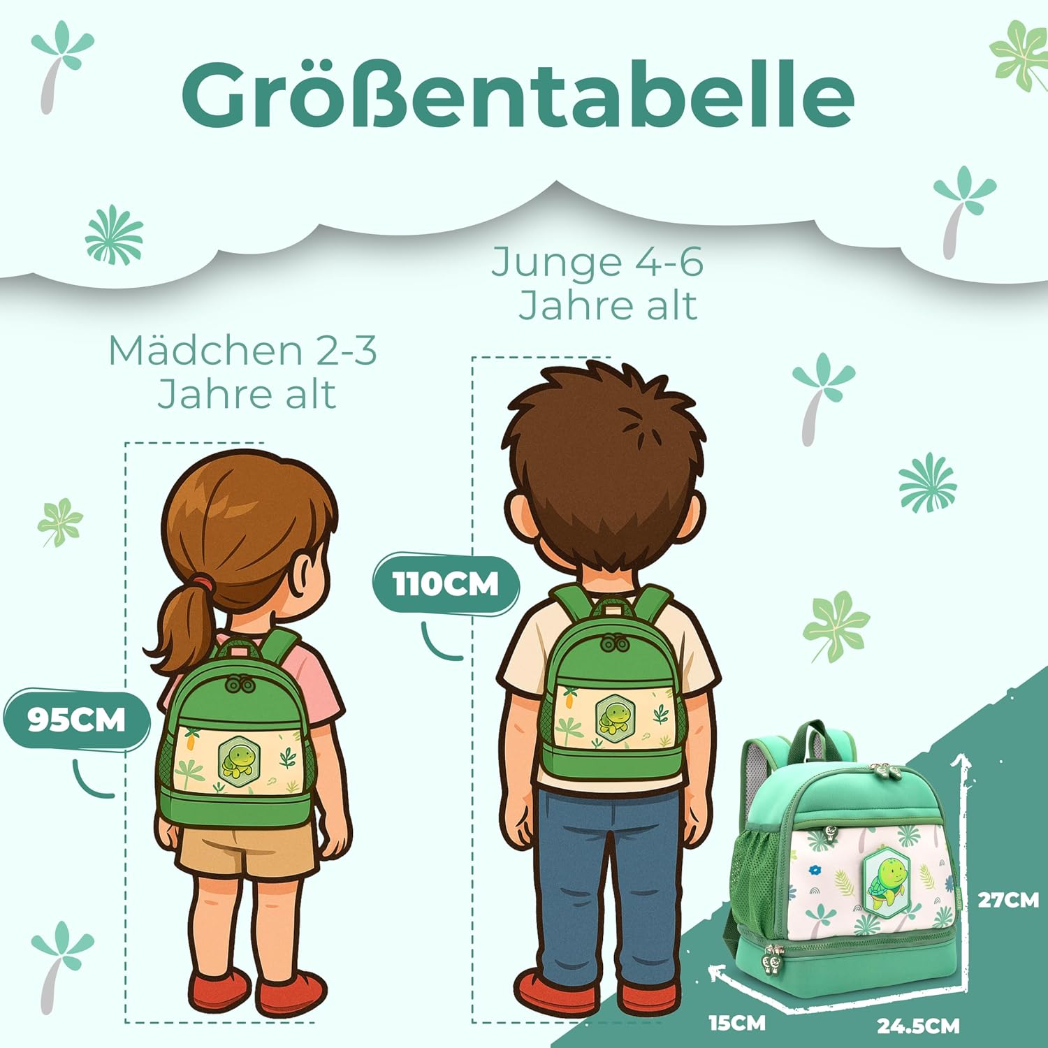 Thumbnail 2 de REISERACKER Kindergartenrucksack mit Brustgurt ab 2 Jahren, 6,5 l – Kinderrucksack für Kita & Kindergarten