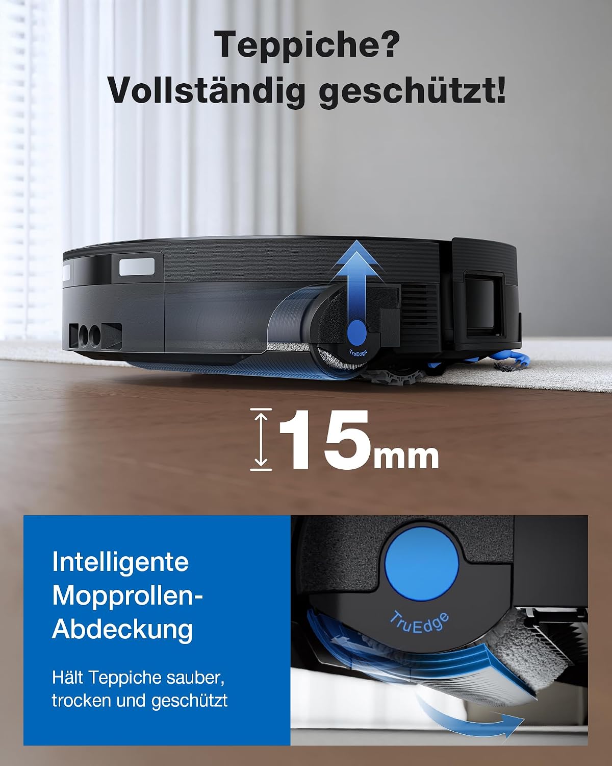Thumbnail 2 de ECOVACS Deebot X12 Pro Omni Saugroboter mit FocusJet Technologie