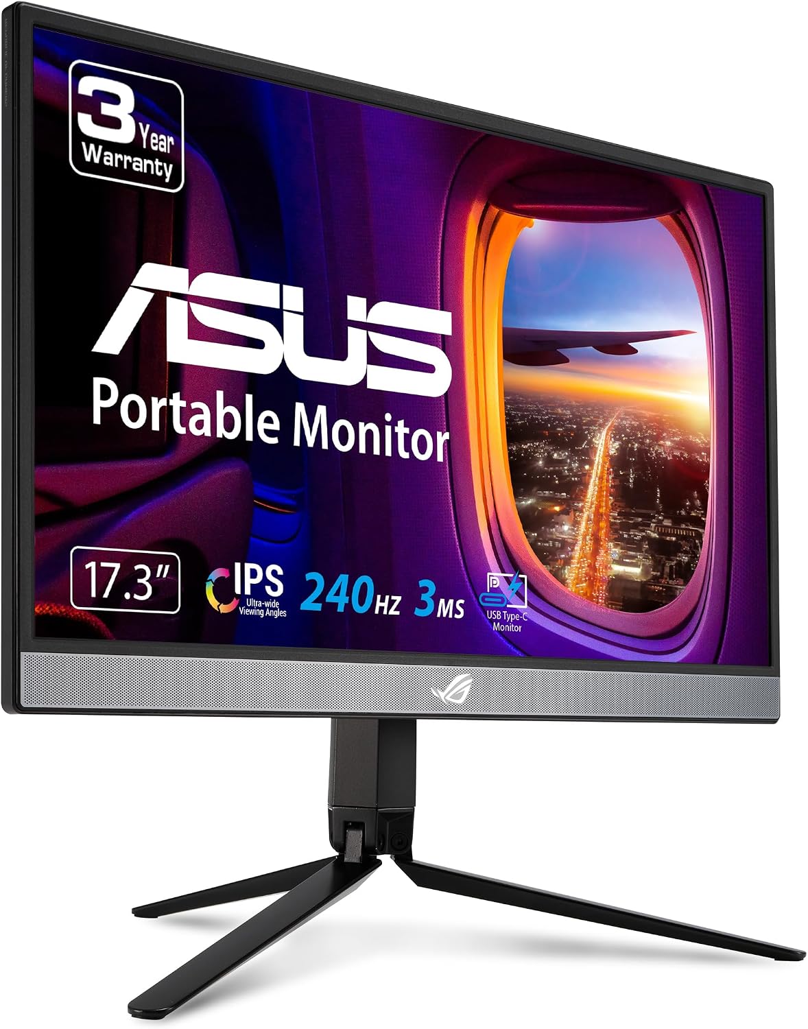 Detalle de ASUS ROG Strix 17.3" portable gaming monitor