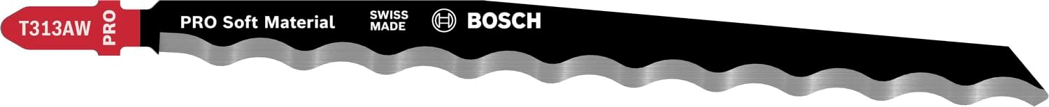 Detalle de Bosch PRO Soft Material T313AW-sticksågblad för mjuka material, 152 mm