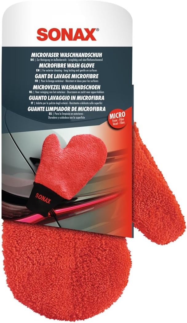 Thumbnail 3 de SONAX Microfaser WaschHandschuh (1 Stück) – schonende Reinigung für Lack, Glas und Kunststoffoberflächen
