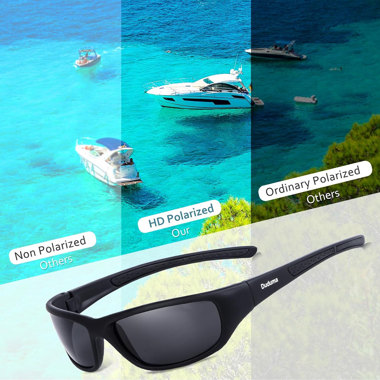Thumbnail 1 de Duduma Occhiali Da Sole Polarizzati Sportivi UV400 – Un partner versatile per sport e tempo libero