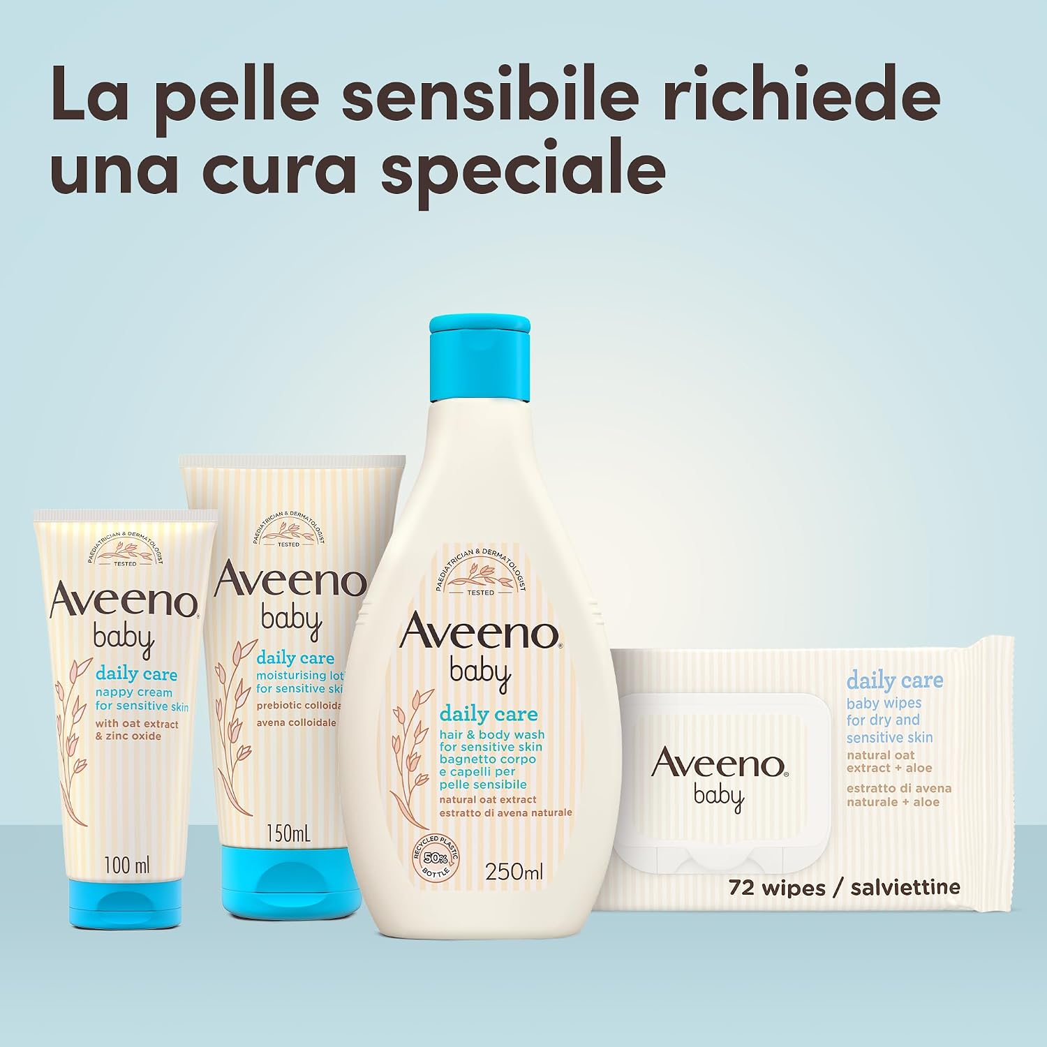 Detalle 2 de Aveeno Baby Set Cura Neonato 72 pezzi