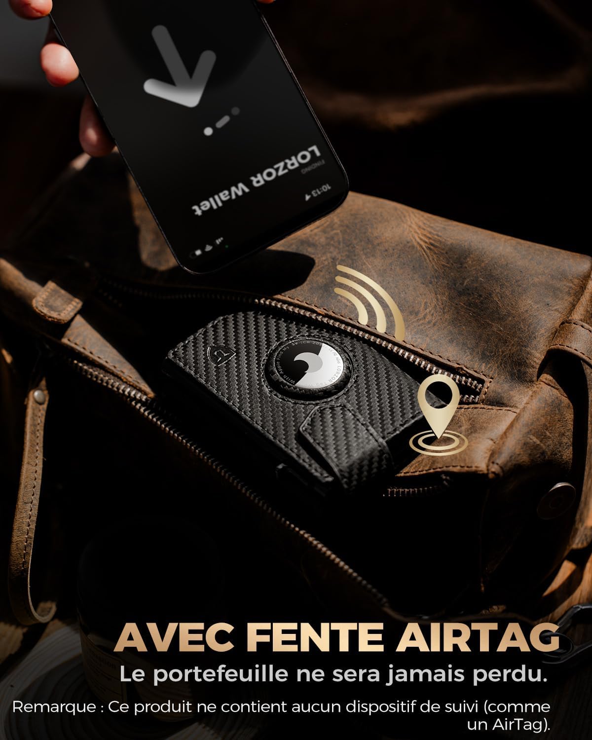 Thumbnail 5 de LORZOR Porte Carte Homme XXL 10 cartes