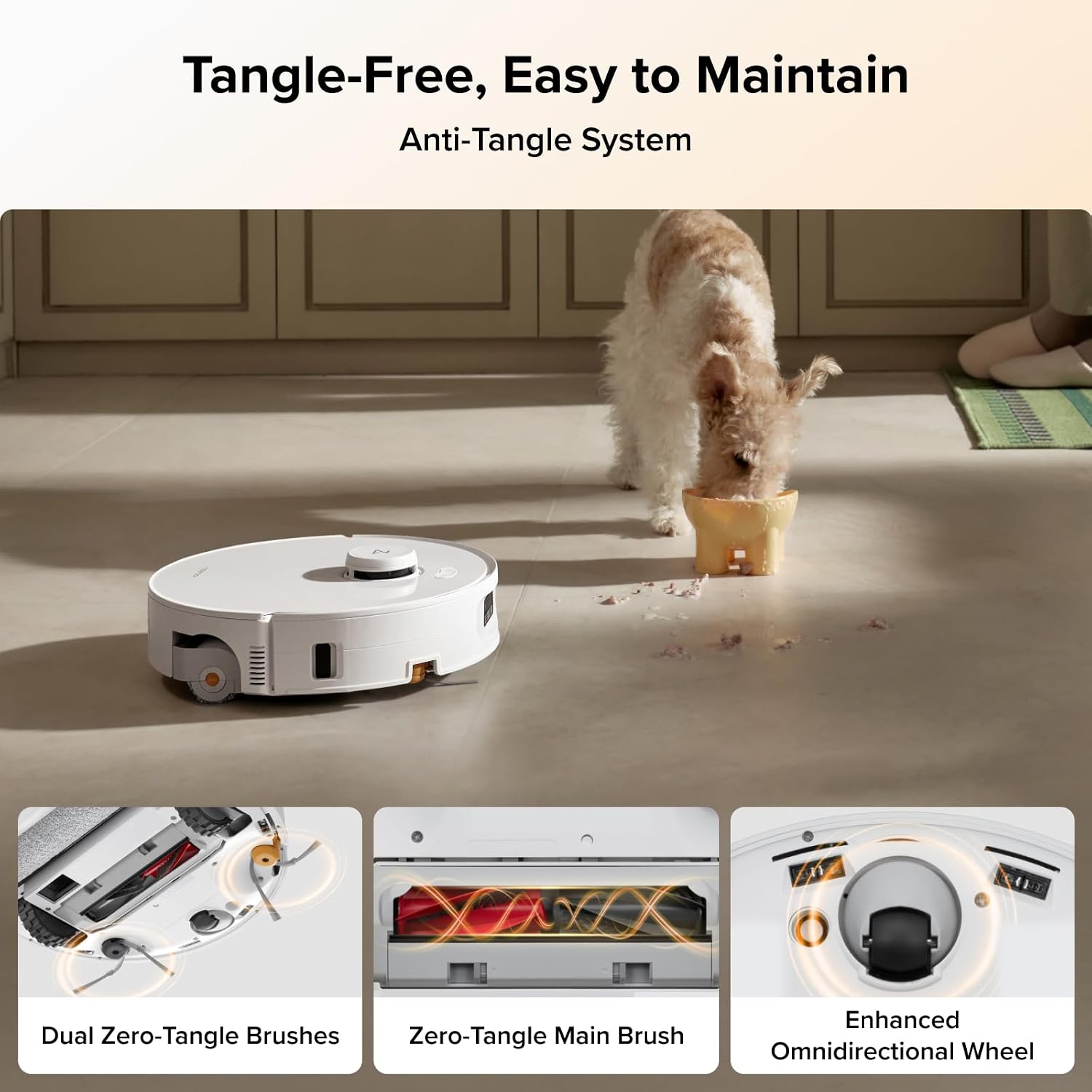 Thumbnail 6 de Roborock robot vacuum and mop Qrevo Curv 2 Flow