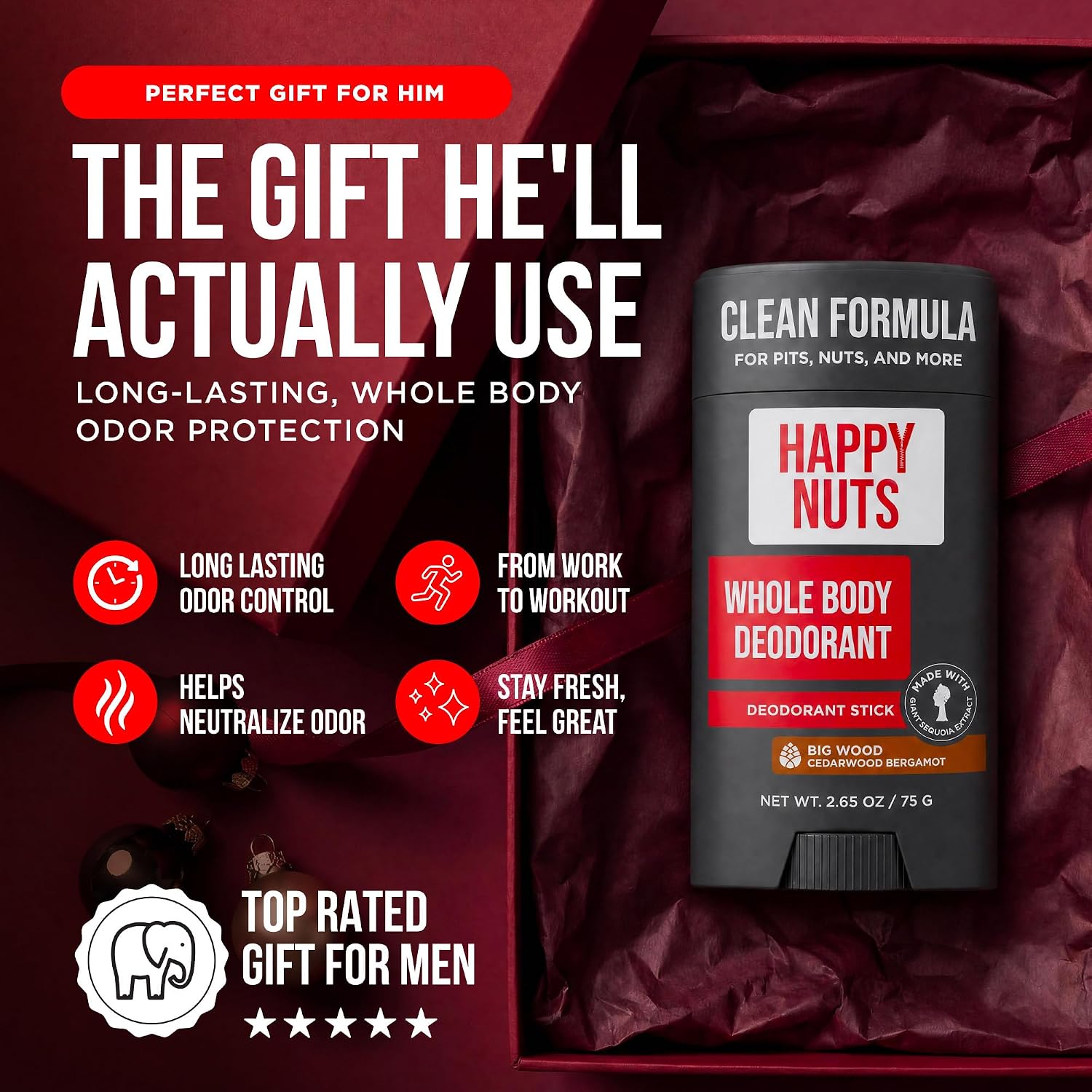Detalle 2 de Happy Nuts Whole-Body Deodorant
