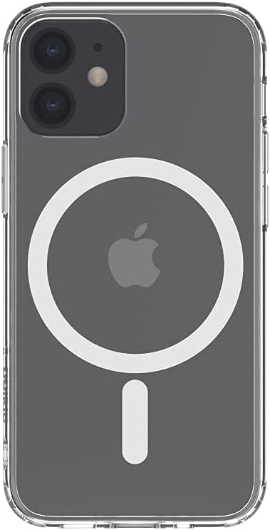 Belkin MSA001btCL-A iPhone 12 mini用クリアケース、MagSafe対応・抗菌加工・TPU素材