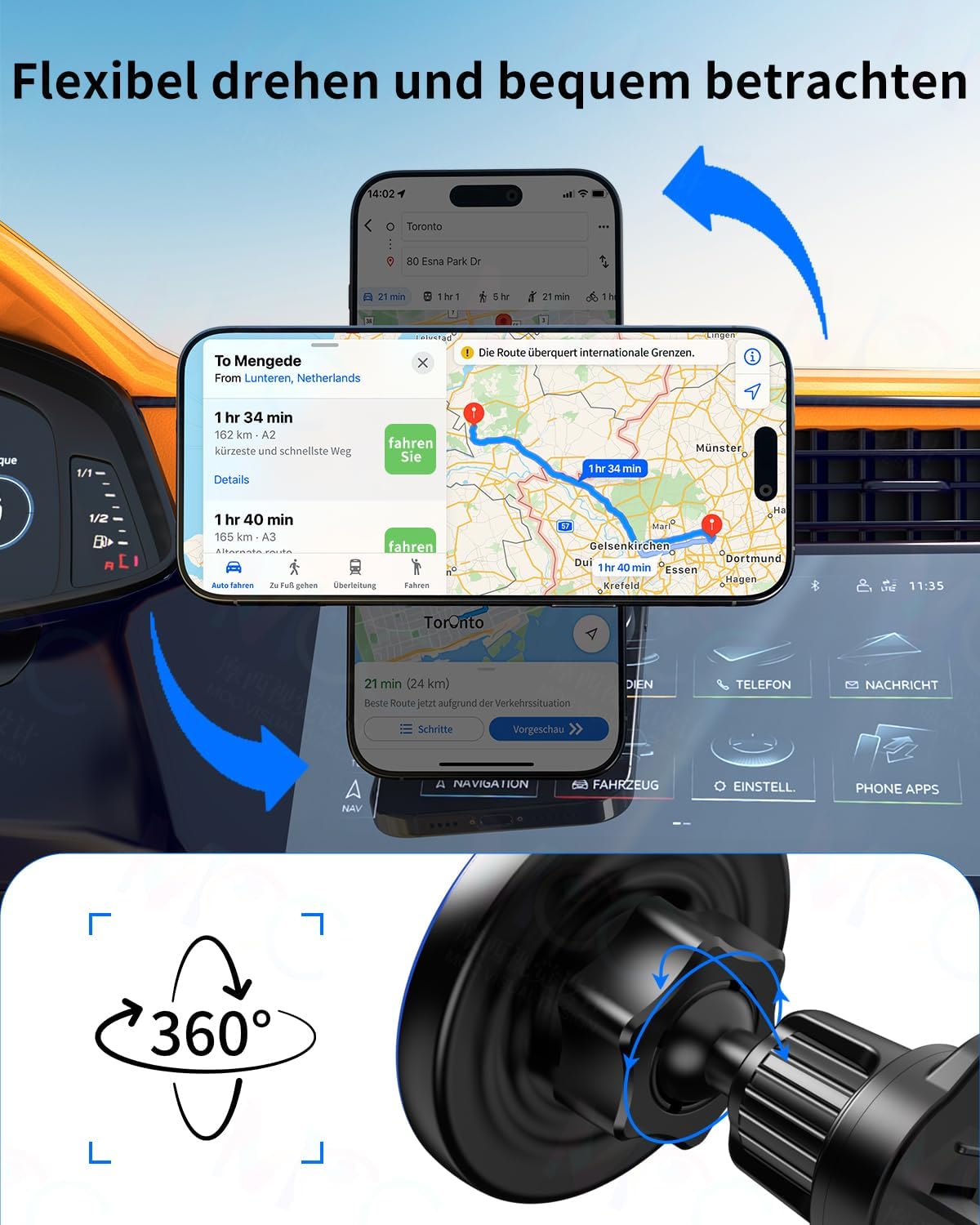 Detalle de Magsafe Autohalterung 15W für iPhone