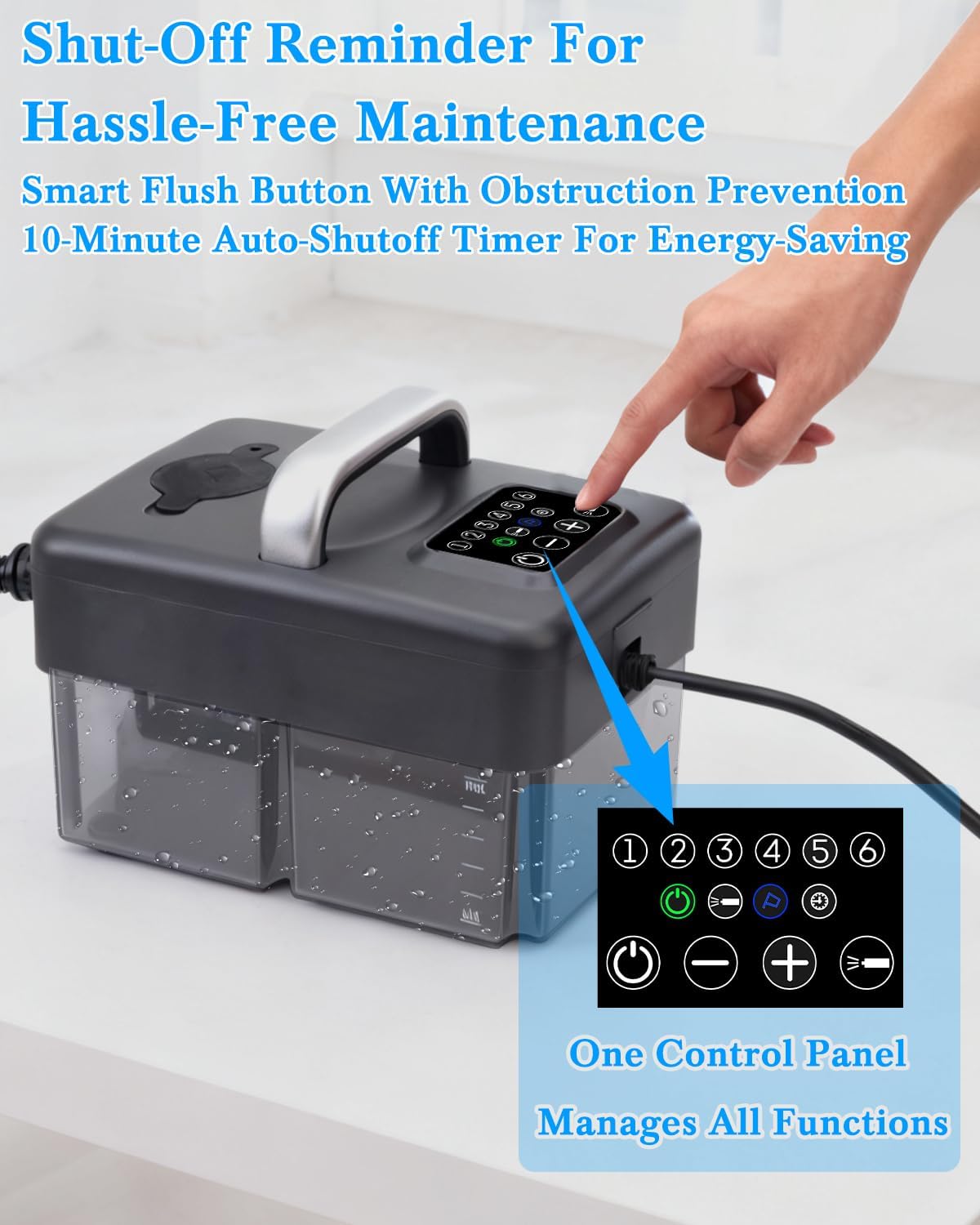 Thumbnail 5 de Mecmic Steam Cleaner Home 1600ML