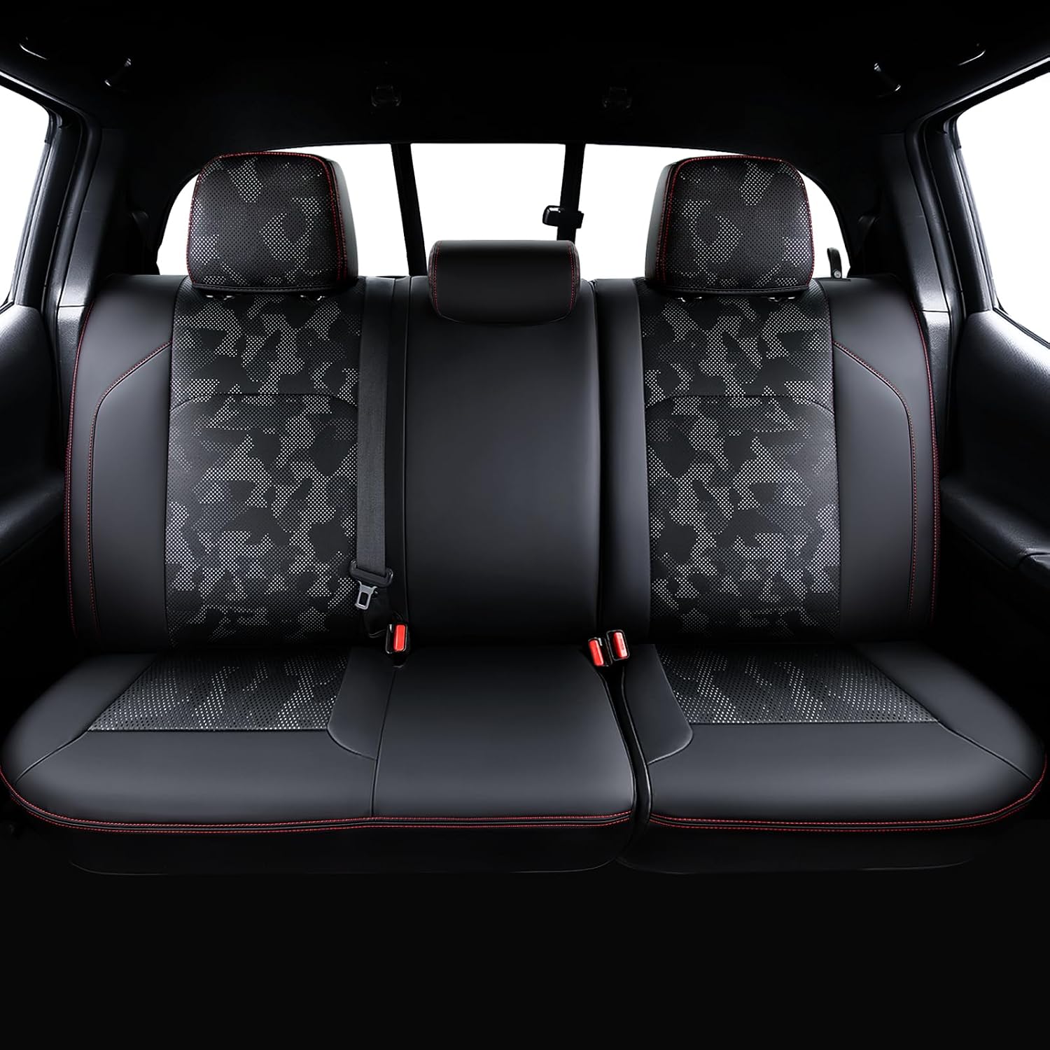 Thumbnail 1 de Carlimeki Custom Fit Leather Seat Covers for Toyota Tacoma Gen 3 (2016–2023) – Double & Crew Cab