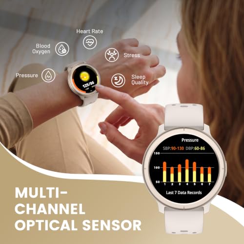 Thumbnail 1 de SOUYIE KW386 Smart Watch for Men and Women with 1.32" AMOLED, Bluetooth Calls and Fitness Tracking