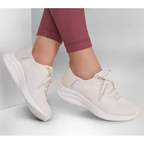 Thumbnail 5 de Skechers Ultra Flex 3.0 Brilliant Path para mujer (Natural Knit Periwinkle Trim, 39 EU)