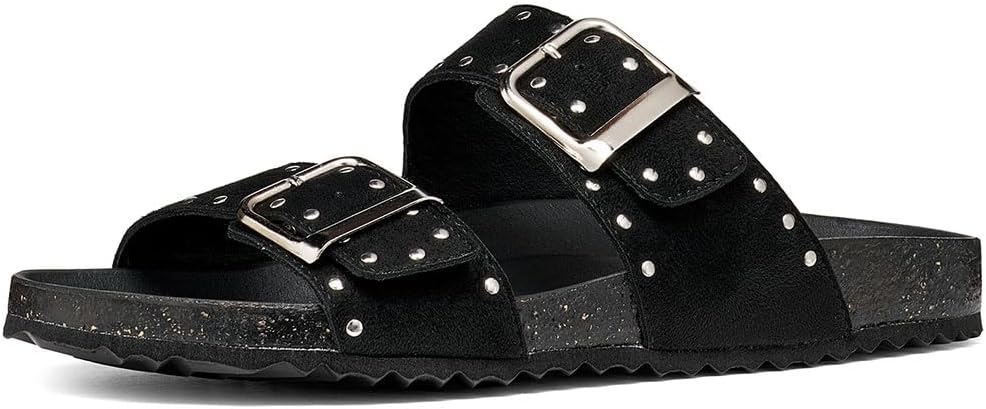 Detalle 2 de Geox D Brionia R I, Sandali Piatti Donna: comfort traspirante e stile daily