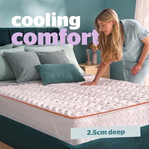Detalle de Silentnight Restore Cooling Copper Mattress Topper (Double)