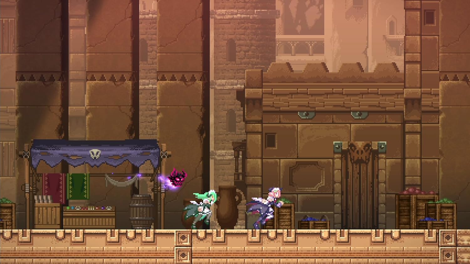 Detalle 2 de Gal Guardians Switch Metroidvania