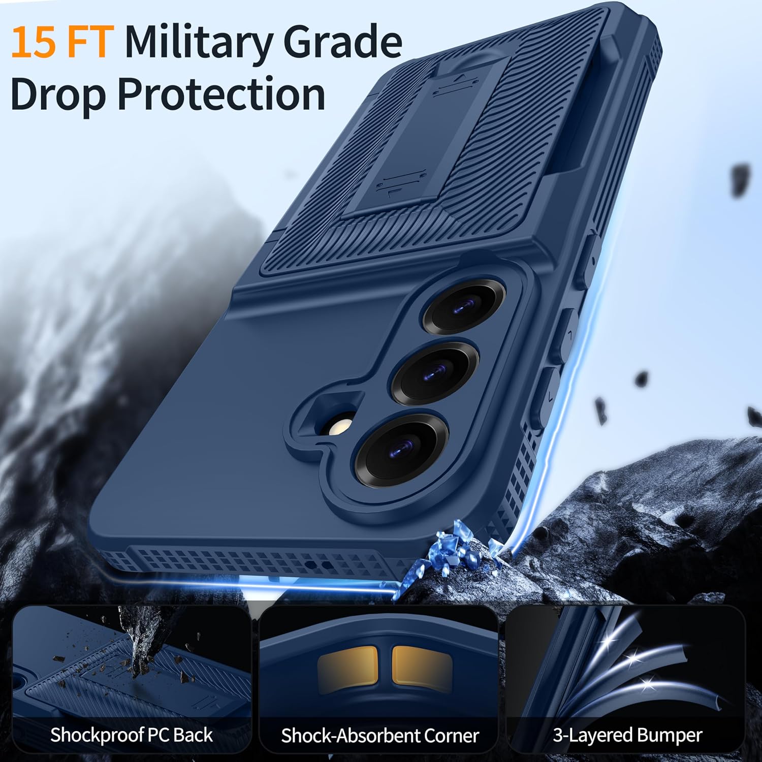 Thumbnail 4 de Oterkin Galaxy S26 case wallet 4-5 cards