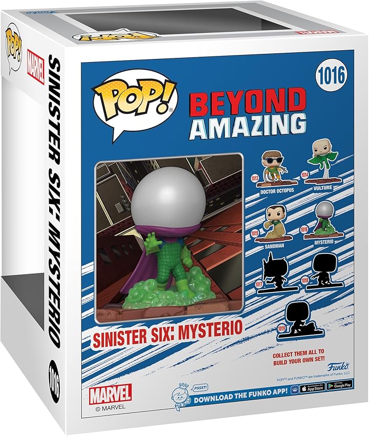 Detalle de Funko Pop! Mysterio figura 9,5 cm coleccionable