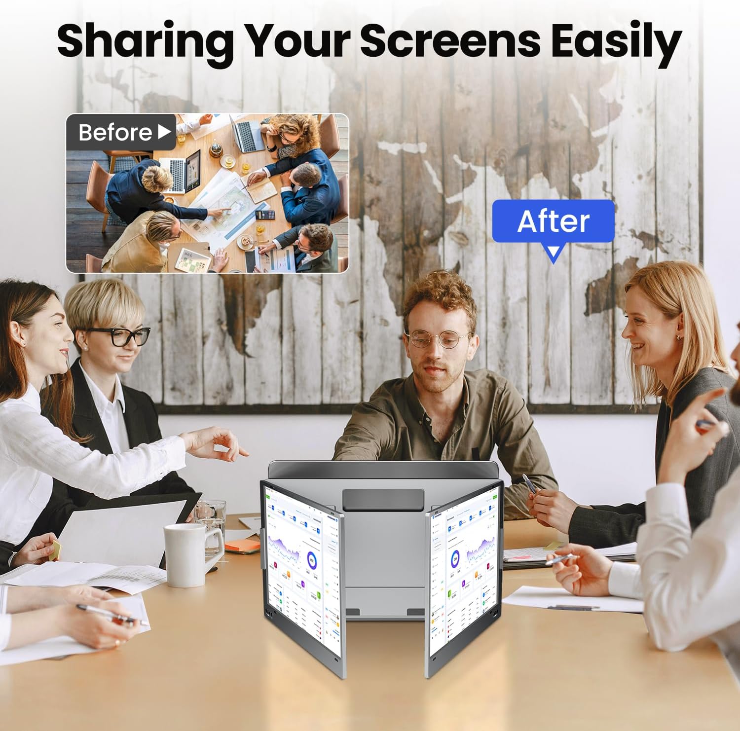 Thumbnail 5 de KPKUE X90E Pro 15.6-inch Dual Laptop Screen Extender Monitor (1080P FHD IPS, Portable, Plug and Play)