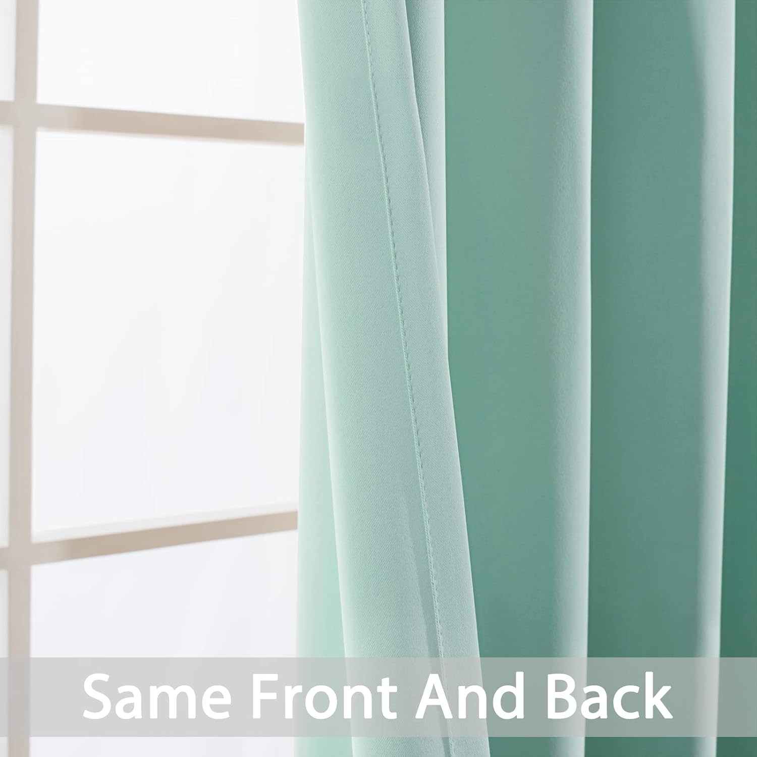Detalle 2 de Yakamok 38x90 Blackout Curtains for Bedroom