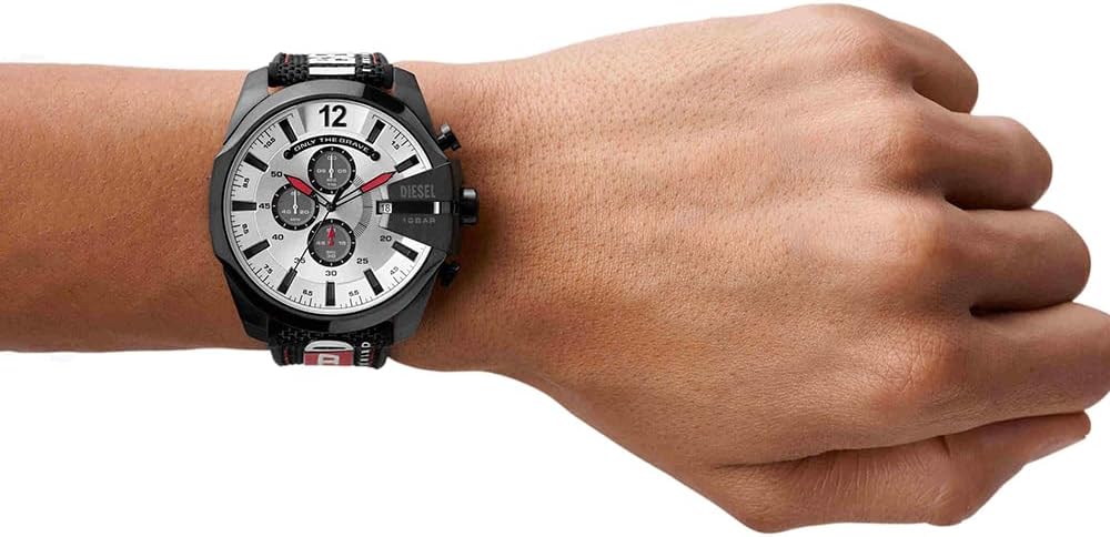 Thumbnail 3 de Diesel Mega Chief Herrenuhr mit Chronographen-Quarzwerk und 100-m-Wasserdichtheit
