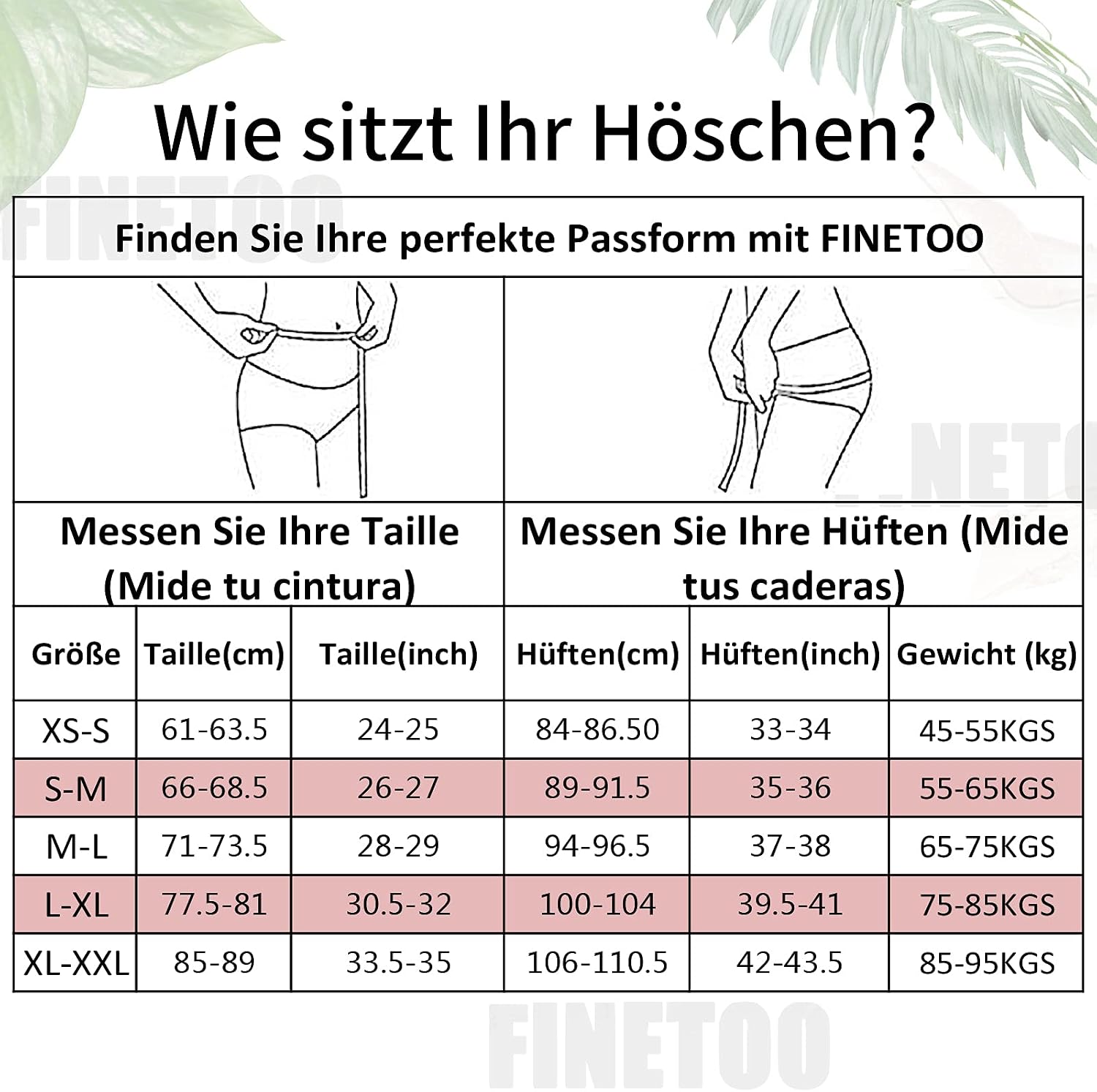 Thumbnail 5 de FINETOO 6er Pack Seamless Unterhosen Damen
