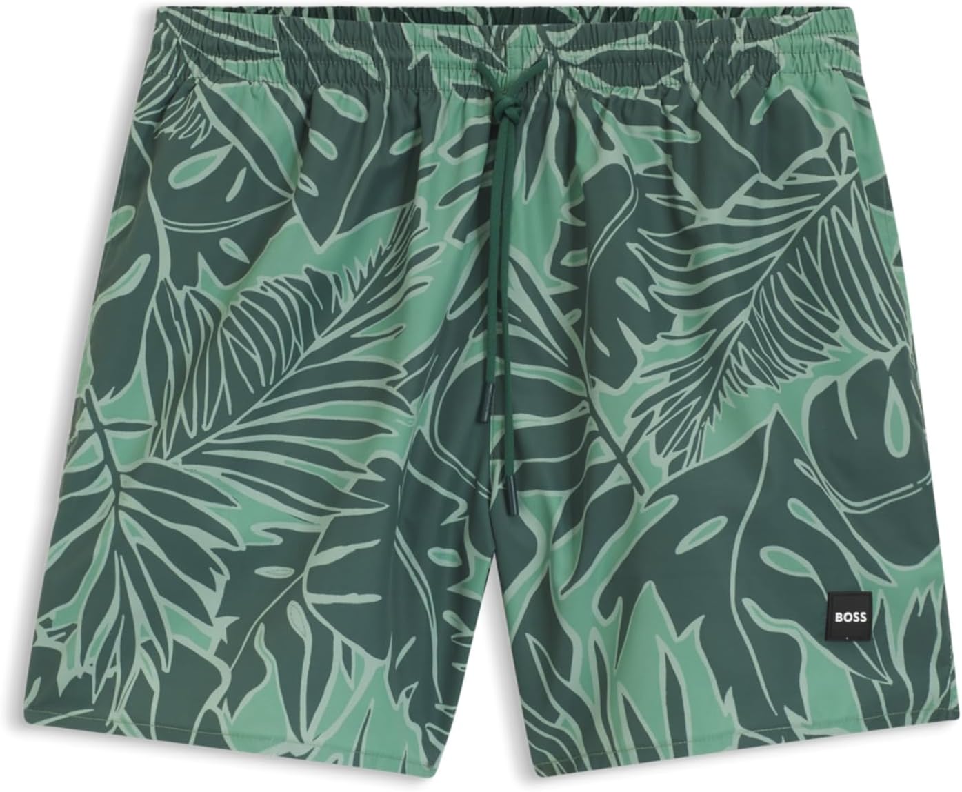 Detalle 2 de BOSS Piranha Swim_Short Uomo – short da nuoto in poliestere riciclato, stile e comfort