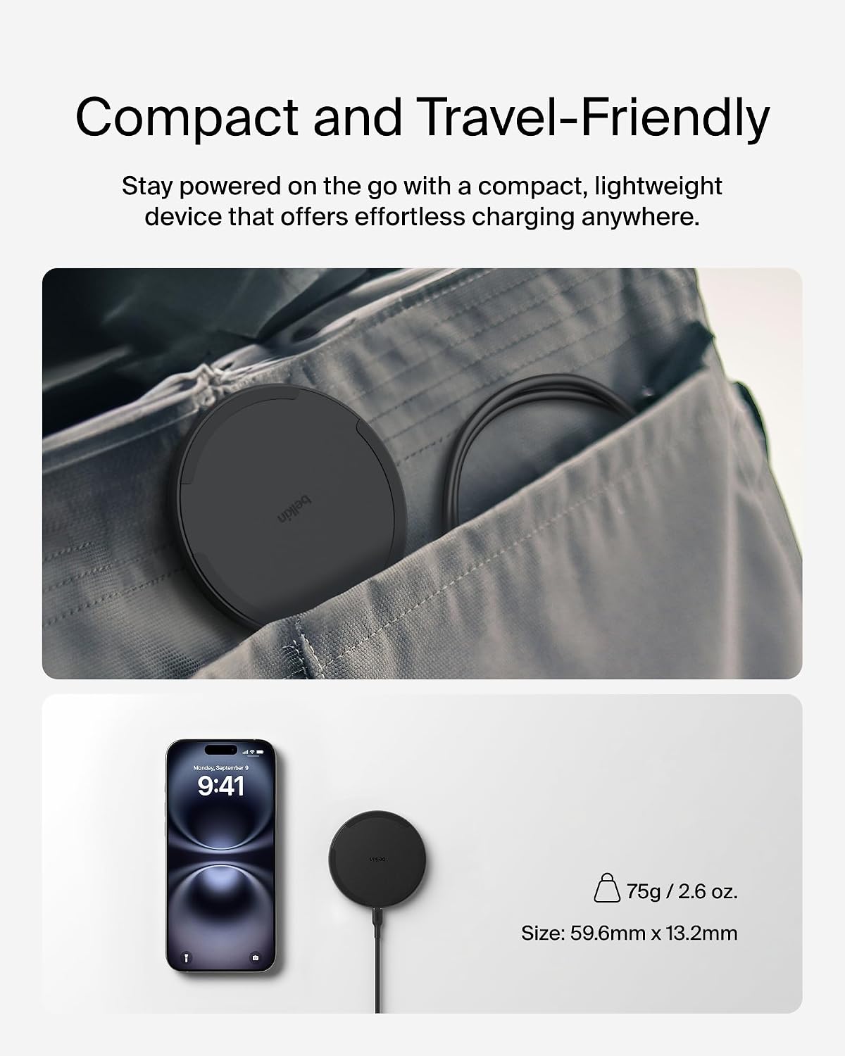 Thumbnail 6 de Belkin Wireless Charging Pad 15W Qi