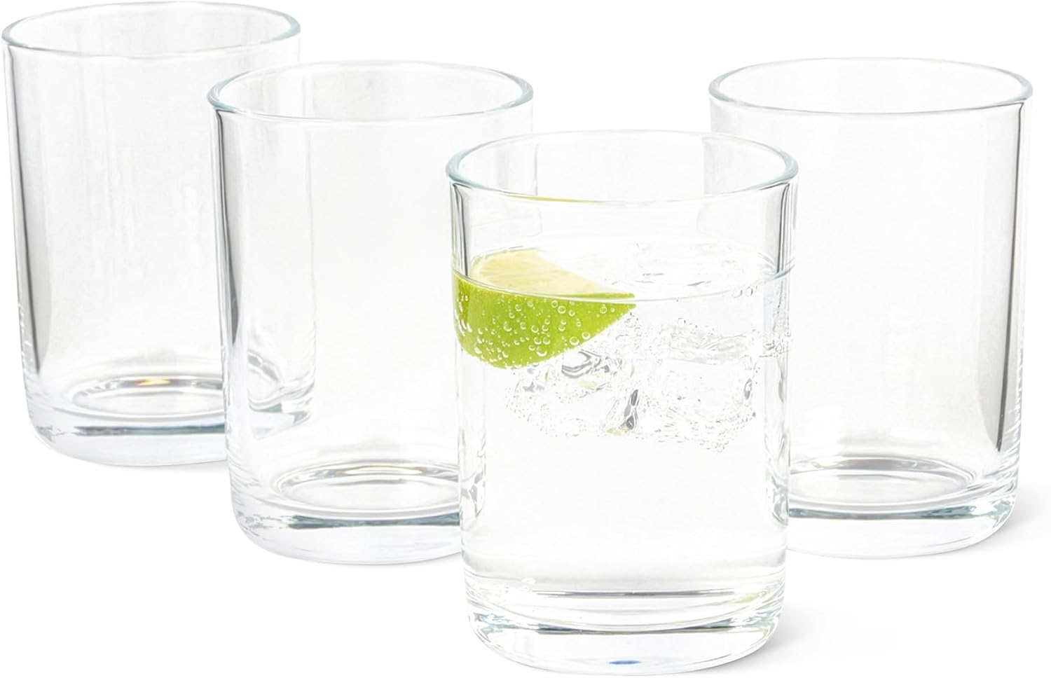 Detalle de Amazonベーシック ABL030 ドリンクグラス 4個セット 325ml ガラス製・食洗機対応