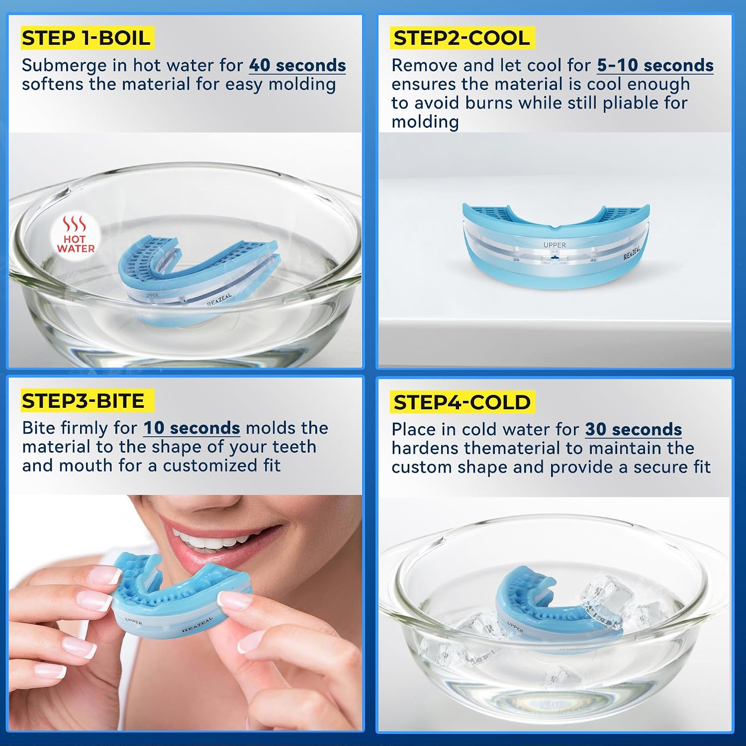 Detalle de Anti-snoring mouthpiece, EVA