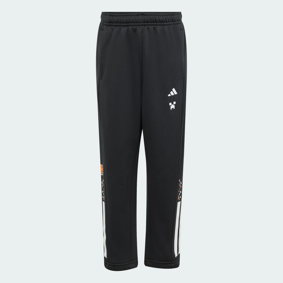 Thumbnail 3 de Pantalón de Entrenamiento Adidas Minecraft 3 Stripes – Negro