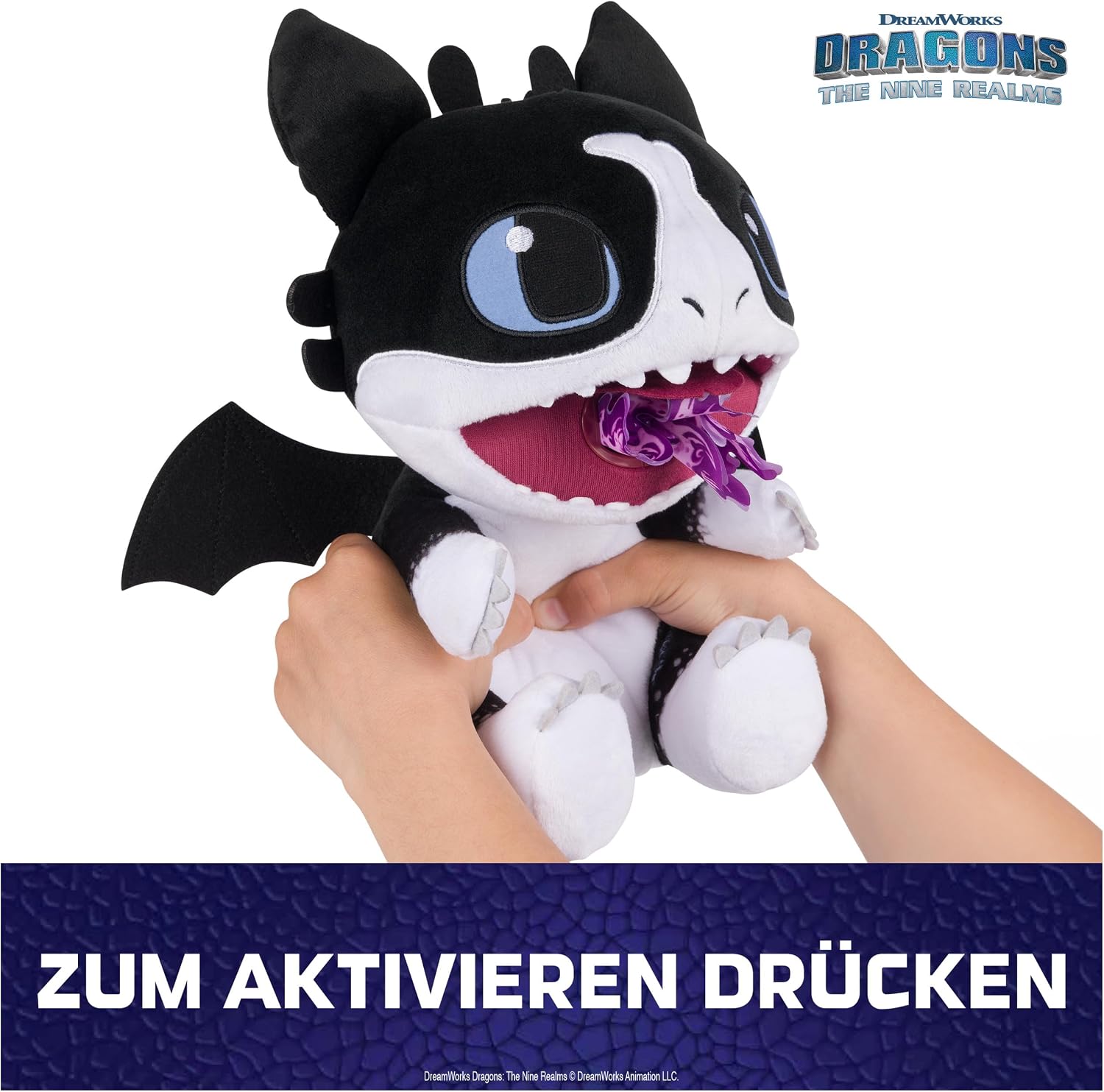 Detalle 2 de How To Train Your Dragon 6064862 Thunder Plush with Plasma Beam Function