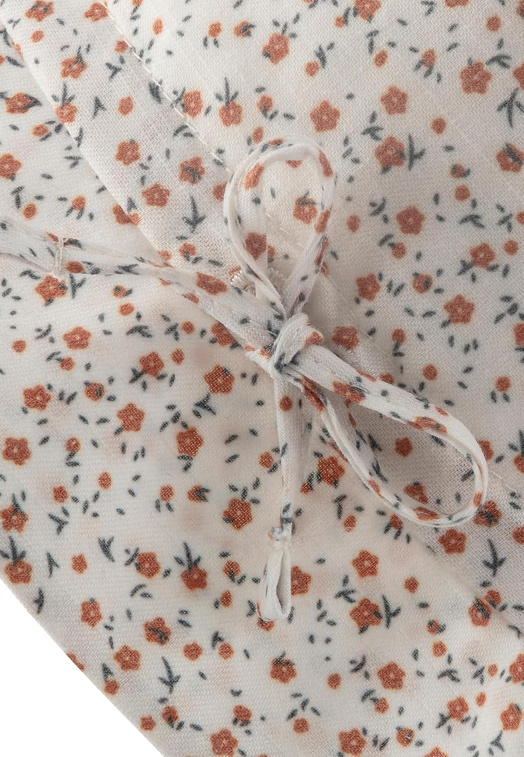 Detalle 2 de Sterntaler Mädchen Kinderhut mit Blumenmuster – Mixgewebe, gefüttert, verstellbares Größenband