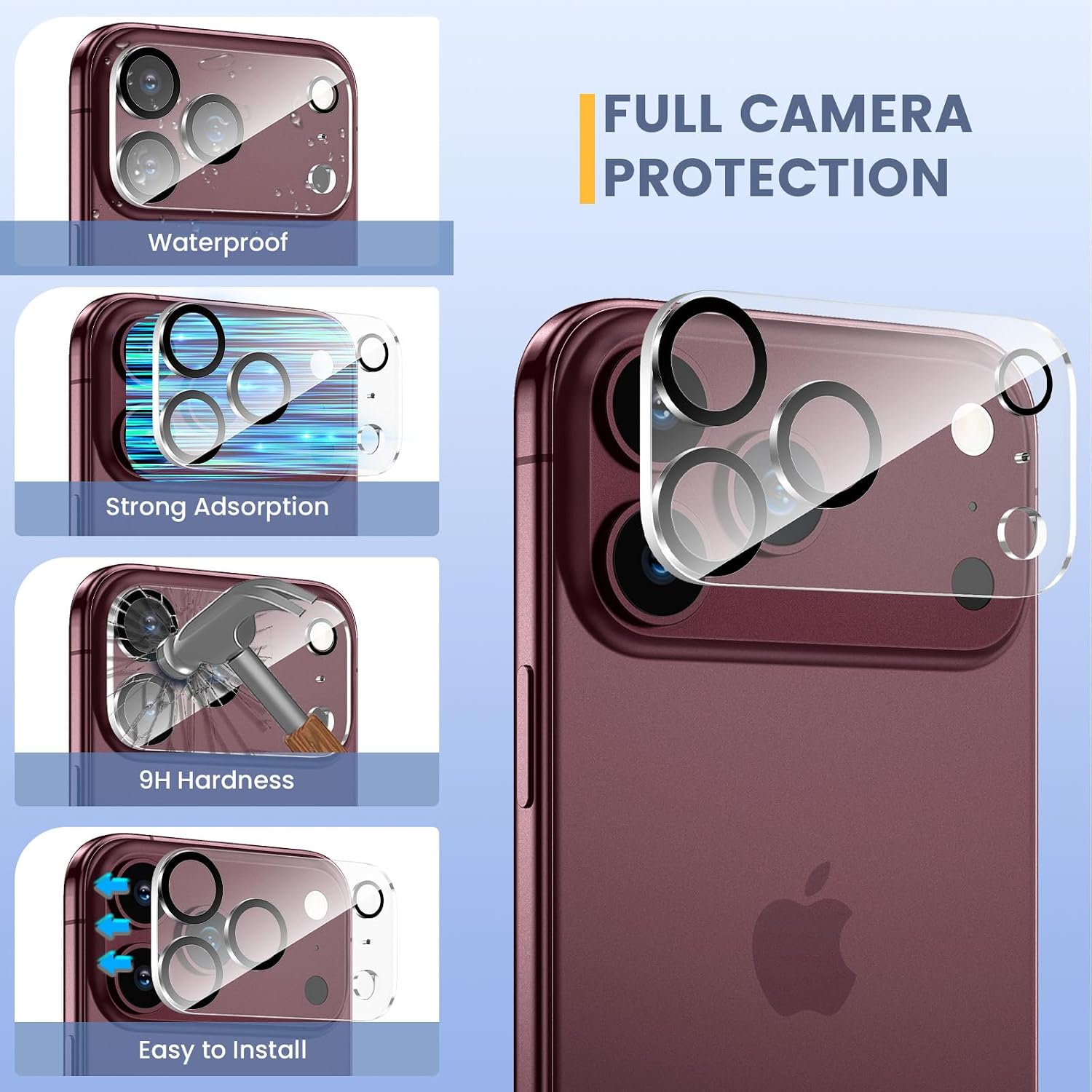 Detalle 1 de Maxdara screen protector for iPhone 18 Pro, 6.3-inch