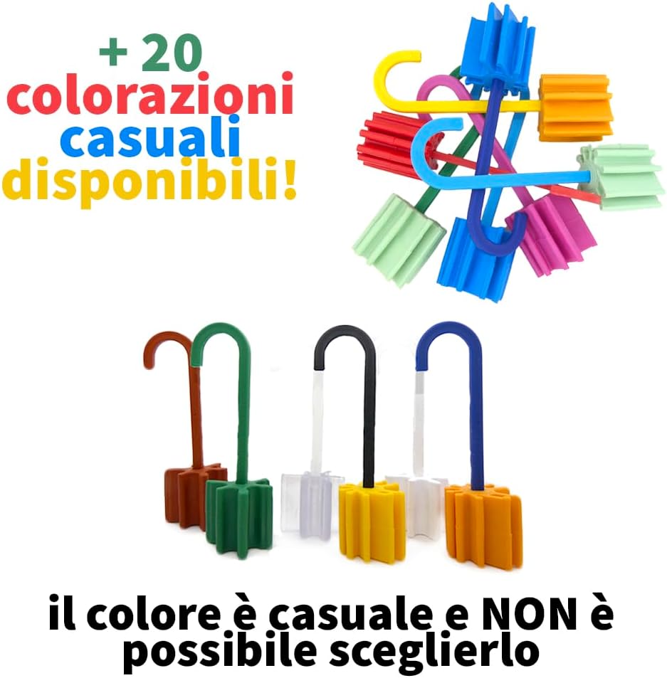 Thumbnail 1 de Ferma Finestra GUMMY – Ferma persiane universale, ammortizza porte e finestre, colori assortiti