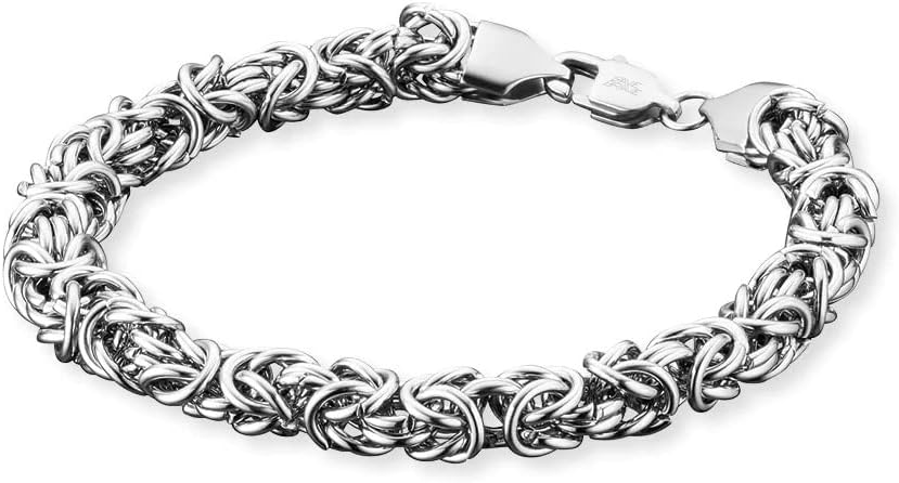 Detalle de SAVE BRAVE Dean Königskettenarmband 21 cm
