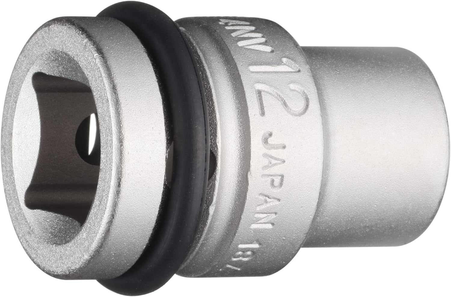 Thumbnail 1 de トネ(TONE) HP4NV-12 インパクト用ソケット 12mm・差込角12.7mm、全長38mm