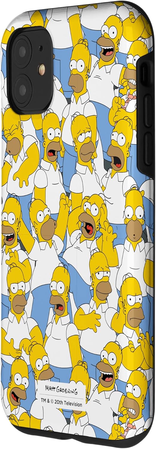 Thumbnail 1 de Coque iPhone 11 officielle Les Simpsons – Homer Simpson (en deux parties, polycarbonate + TPU)