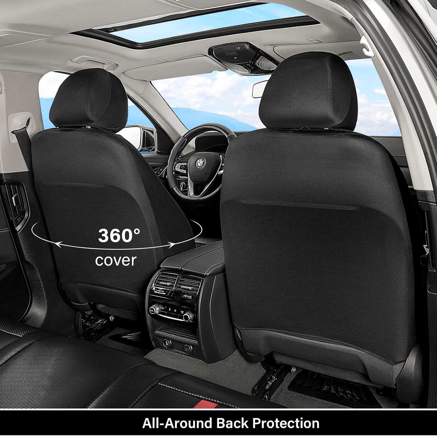 Detalle 2 de Coverado Leather Car Seat Covers