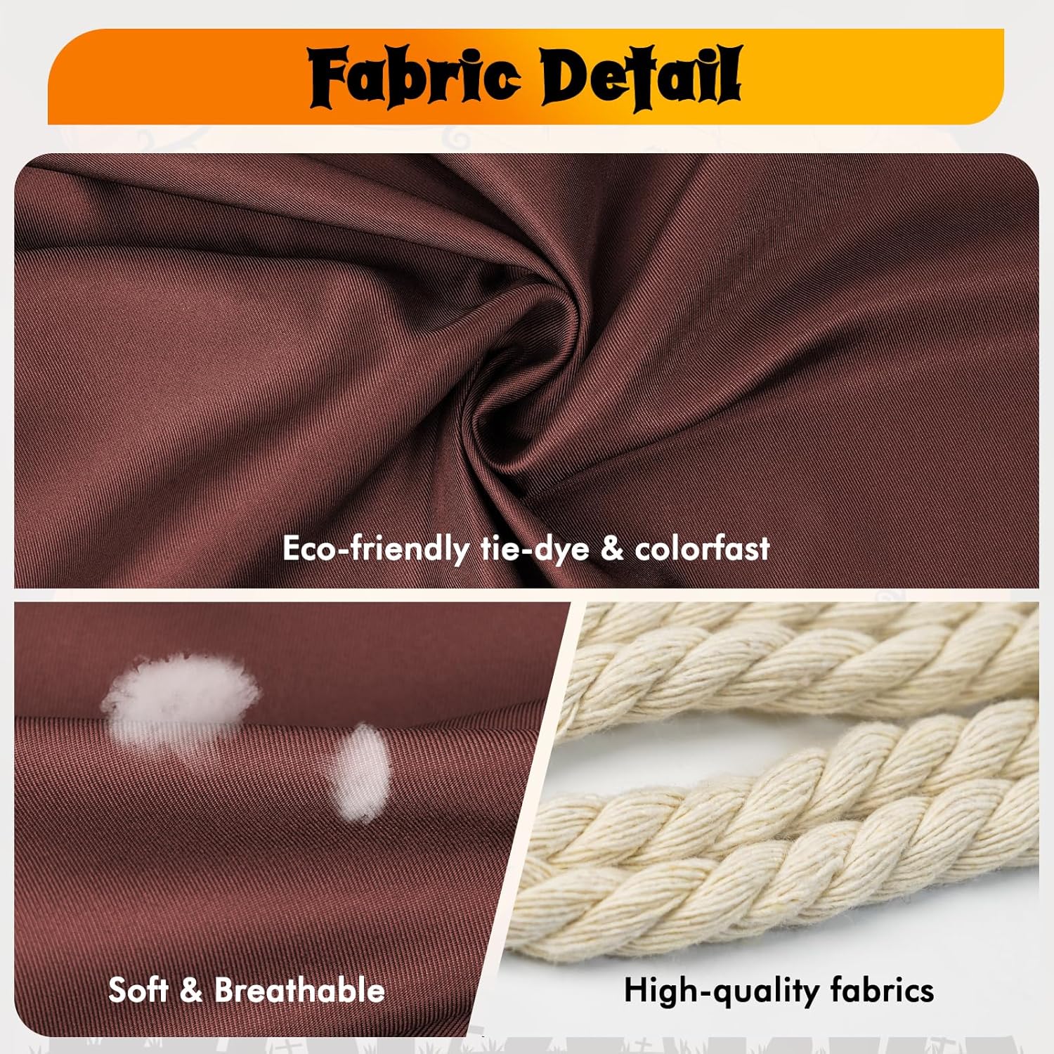 Thumbnail 2 de Lozzzyo Disfraz Monje Niño 140 cm