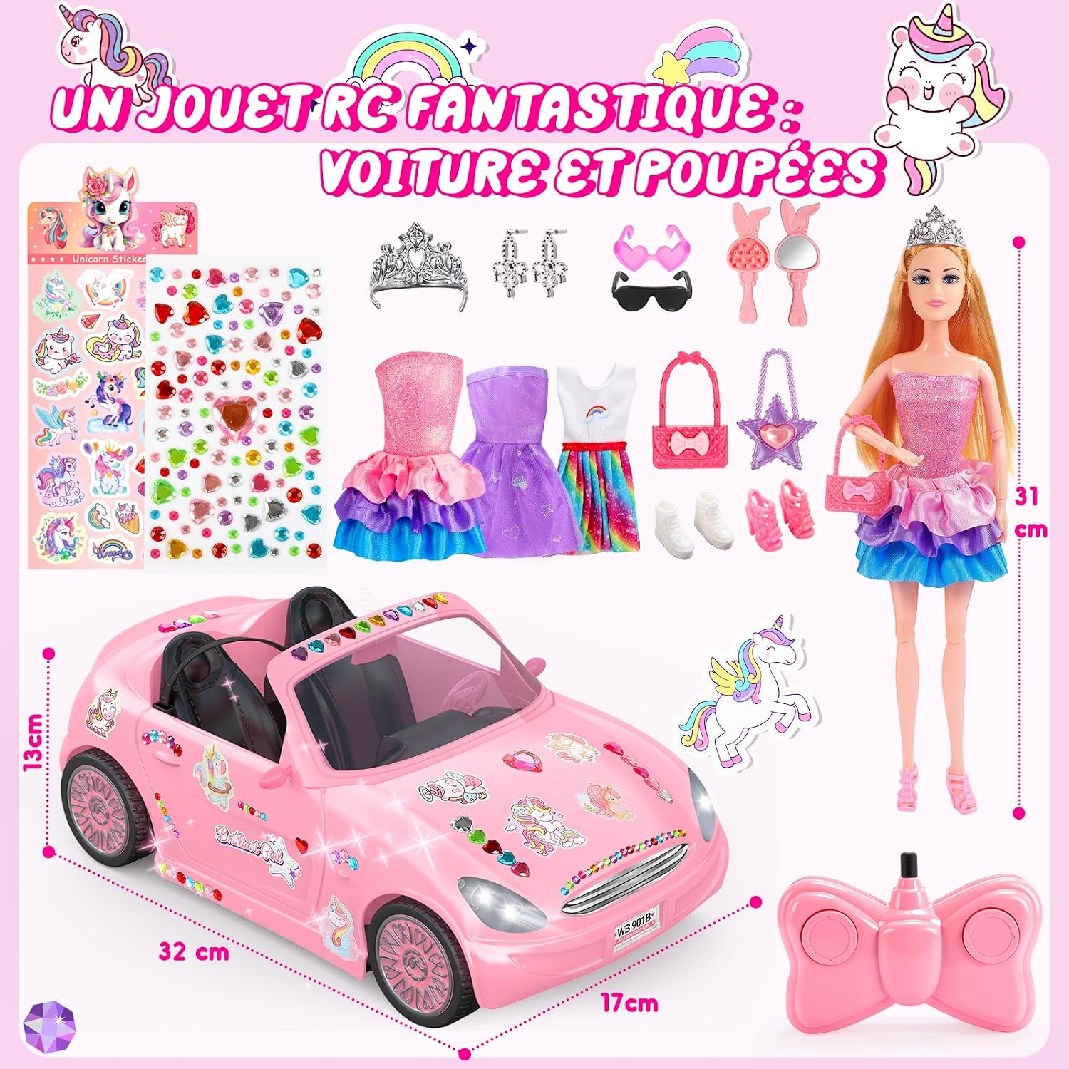 Thumbnail 4 de HappyGoLucky Voiture télécommandée 3-12 ans