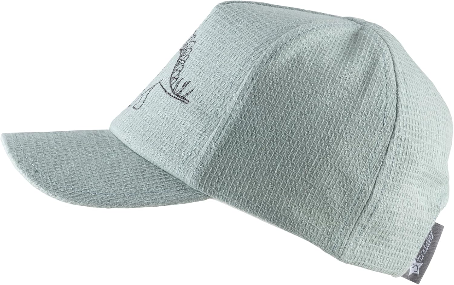 Detalle de Sterntaler Jungen Baseballkappe Basecap Saurier – Baumwolle mit Waffelstruktur