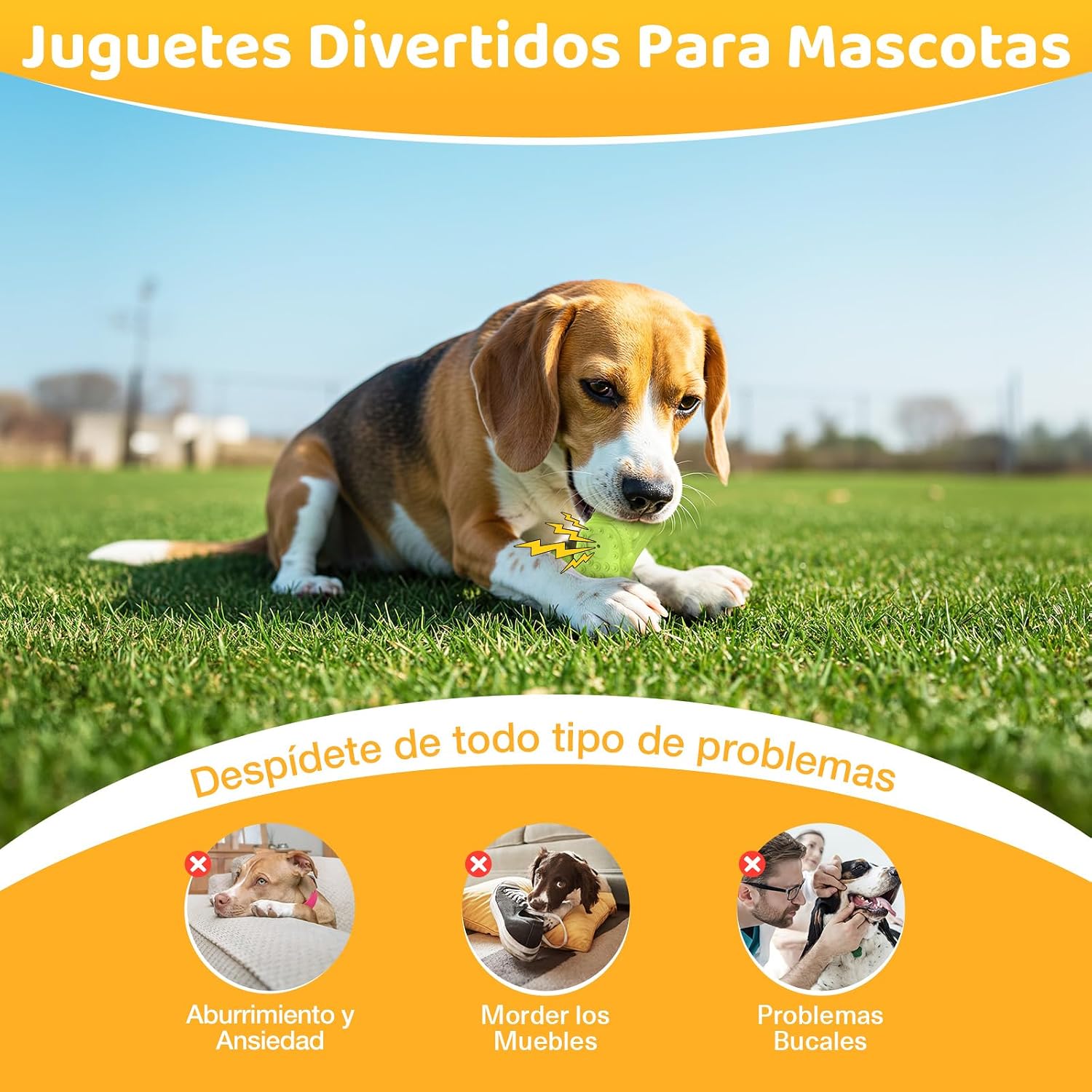 Thumbnail 3 de RUXAN Juguetes para Masticar perros duraderos