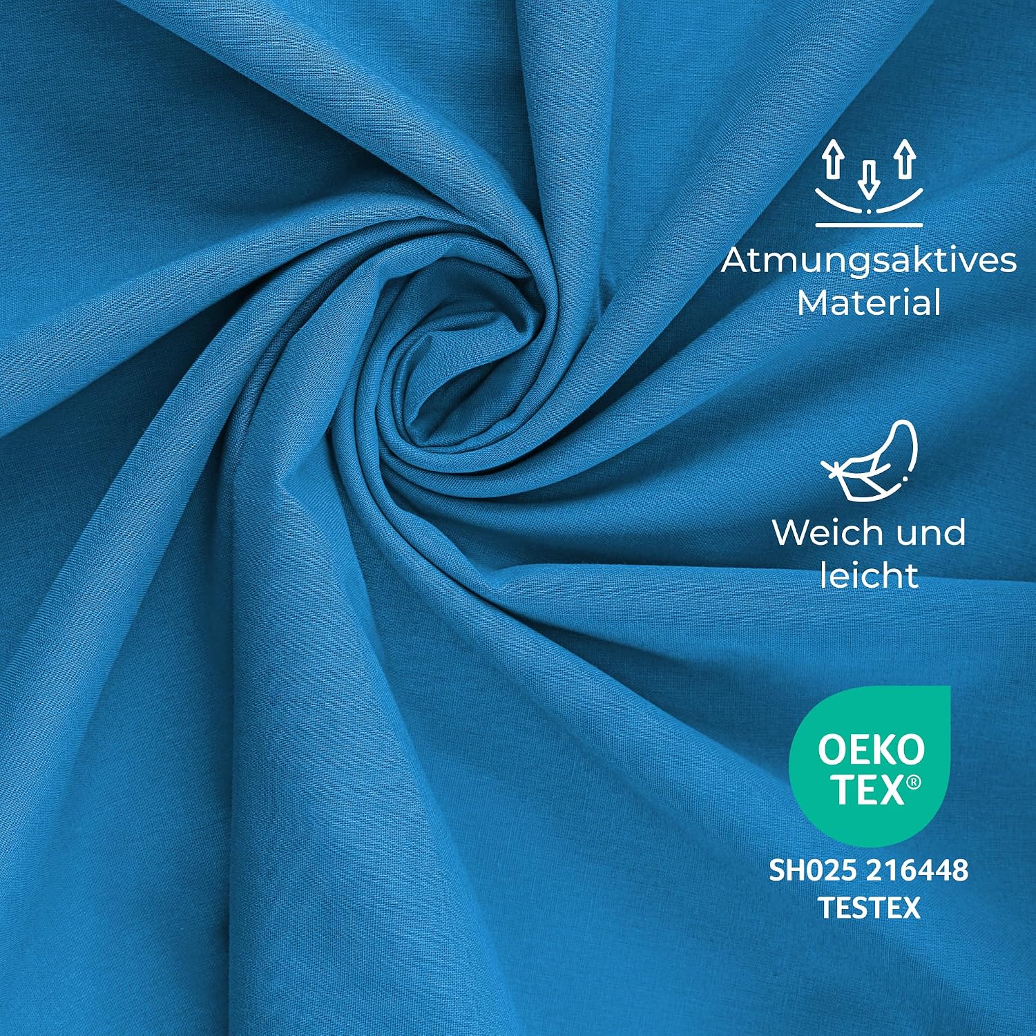 Thumbnail 6 de ZENACROSS Hüttenschlafsack Ultraleicht Mikrofaser – Schlafsack-Inlett mit Kopfkissenfach, ideal als Sommer-Schlafsack oder hygienische Innenhülle