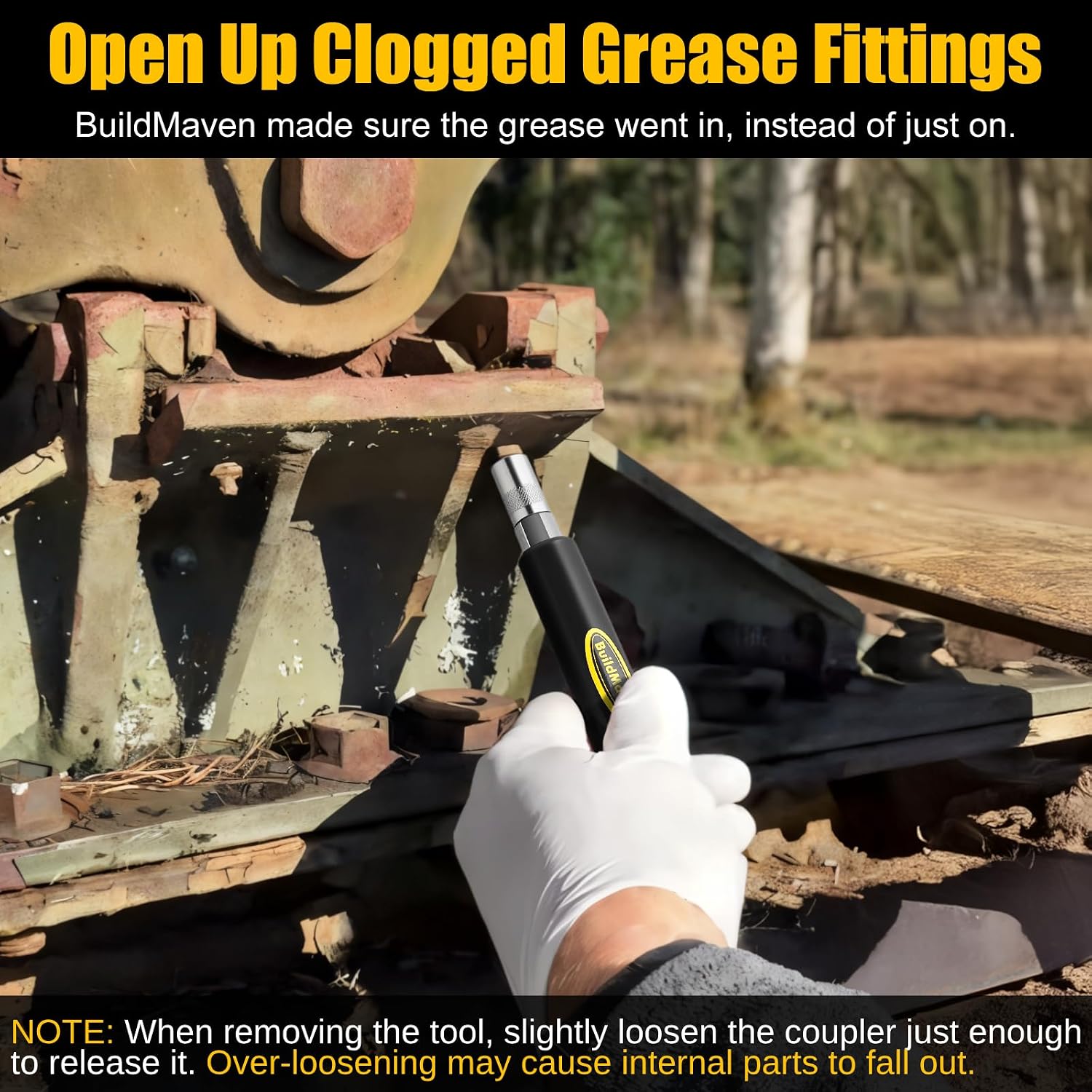 Thumbnail 1 de BuildMaven Grease Fitting Cleaning Tool 1pc