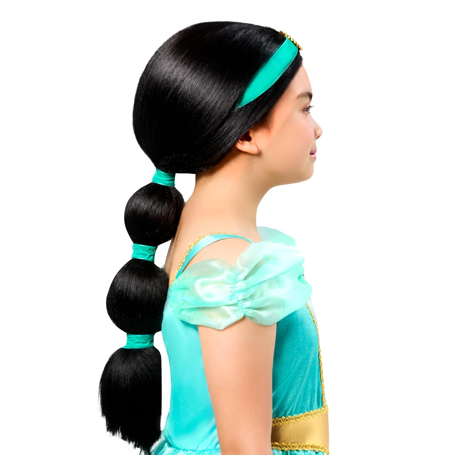 Thumbnail 4 de Party City AM8411559 Jasmine Wig for Kids, Disney Princess Aladdin, One Size