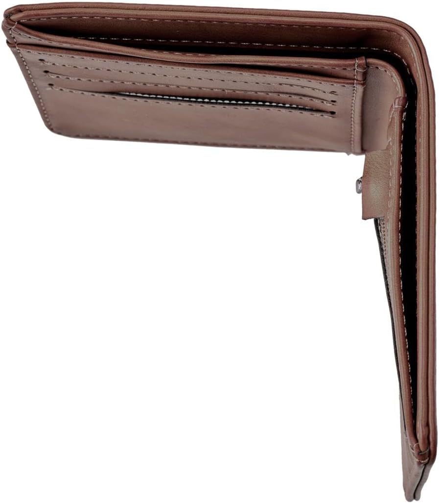 Detalle de Quiksilver Slim Rays – portefeuille de voyage homme à double pli avec compartiments cartes et poche zippée
