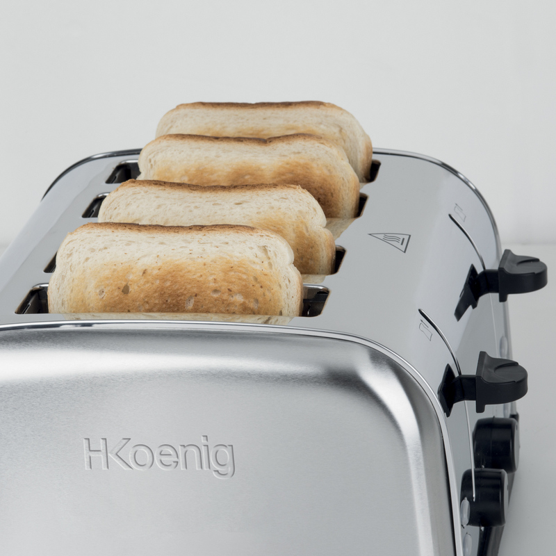 Thumbnail 2 de HKoenig TOS14 1700W Tostadora 4 Ranuras 🍞