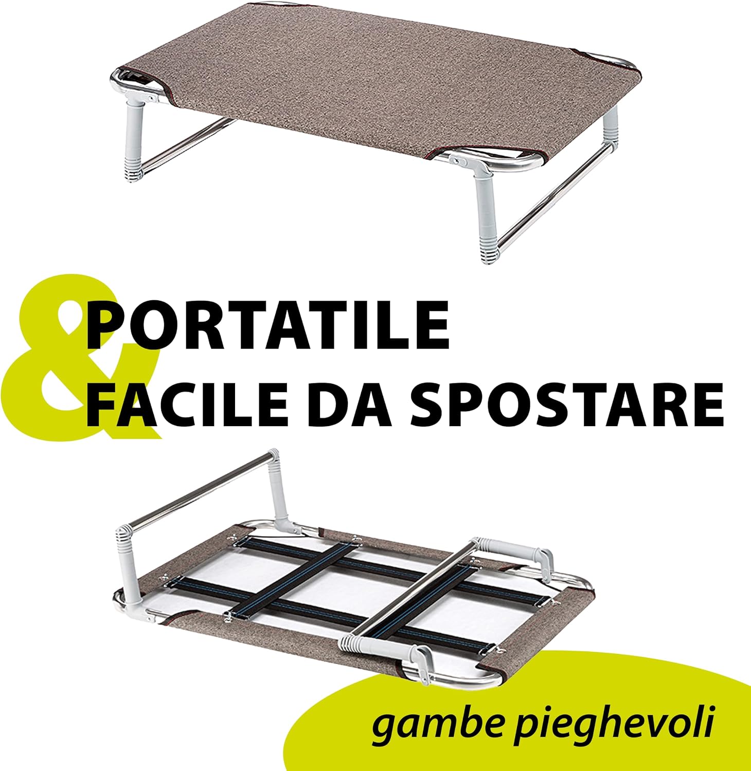 Thumbnail 4 de Ferplast DREAM 80 lettino cane 84x54x18 cm
