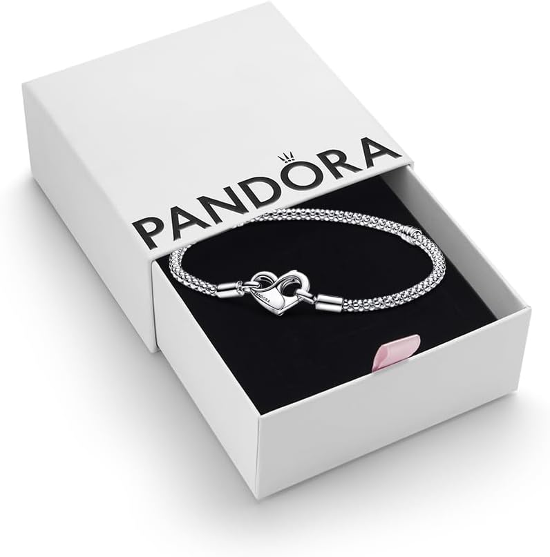 Thumbnail 5 de Pandora Moments Nietenketten-Armband 18 cm